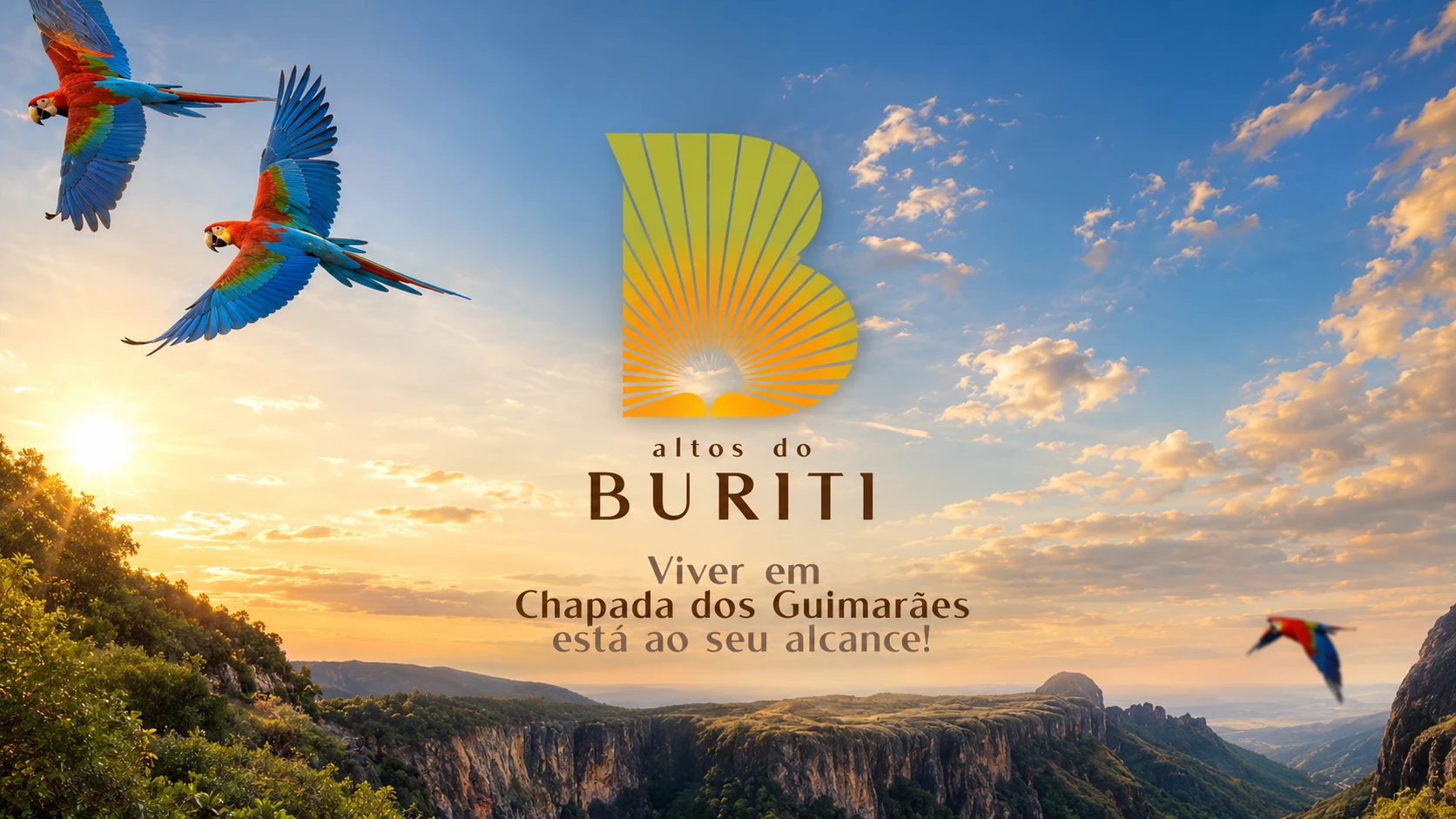 Altos do Buriti - Viver em Chapada dos Guimarães está ao seu alcance